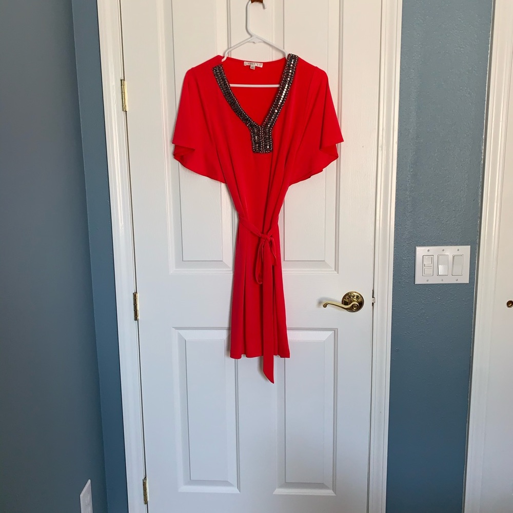 Fire Red Dress